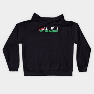 Gaza pride Kids Hoodie